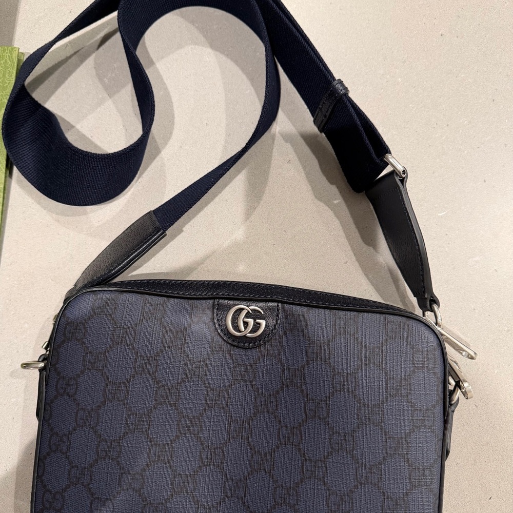 Gucci Ophidia Cross Body Bag GG Supreme Canvas-NWOT - Picture 2 of 7